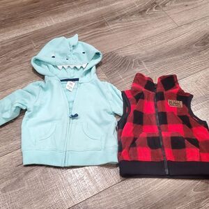 Baby Jackets Size 6 months 2 Pieces of Clothing
